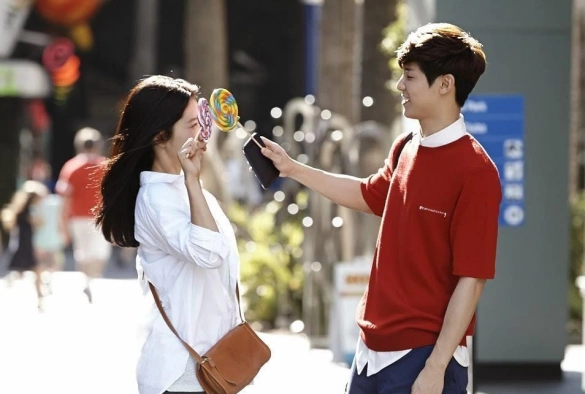 Кадр из дорамы Наследники