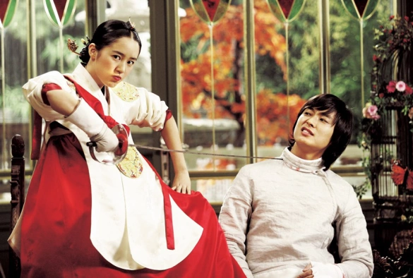 Кадр из дорамы Дворец (Южная Корея)