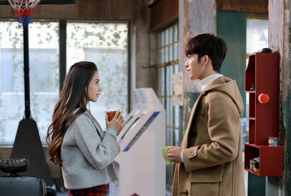 Кадр из дорамы Лёгкая улыбка покоряет мир