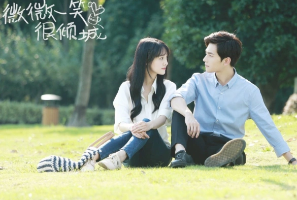 Кадр из дорамы Лёгкая улыбка покоряет мир