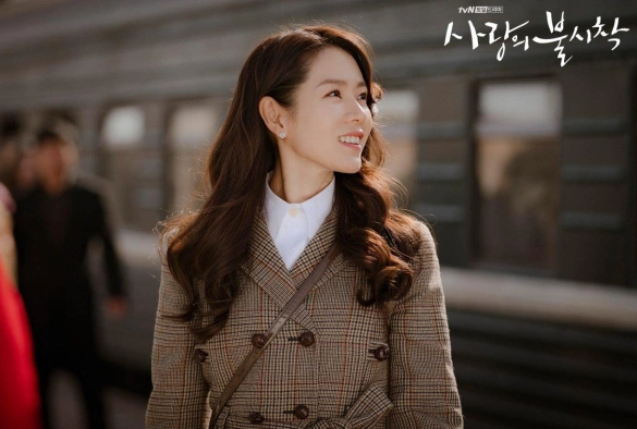 Кадр из дорамы Аварийная посадка любви