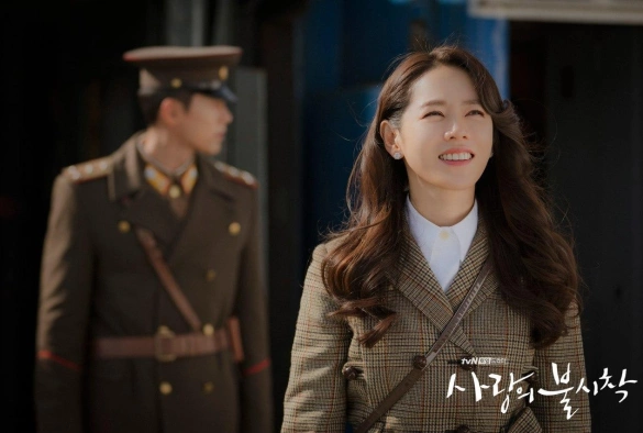 Кадр из дорамы Аварийная посадка любви