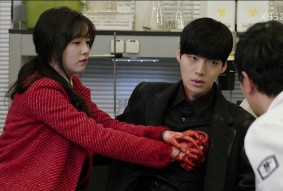 Кадр из дорамы Кровь