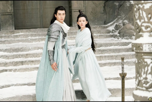 Кадр из дорамы Императоры и я