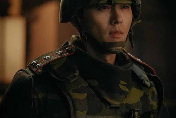 Кадр из дорамы Аварийная посадка любви