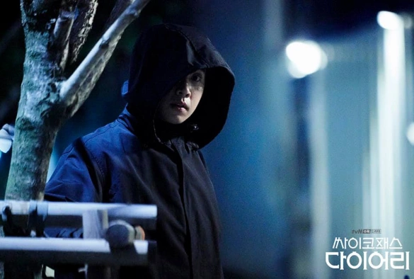 Кадр из дорамы Дневник психопата