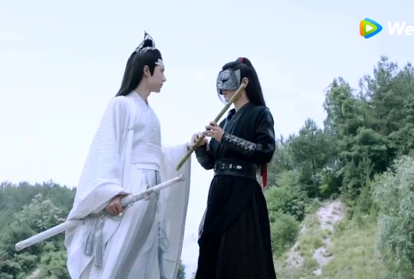 Кадр из дорамы Магистр дьявольского культа