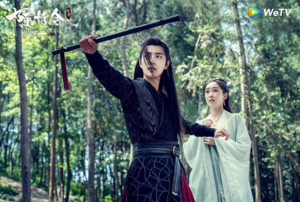 Кадр из дорамы Магистр дьявольского культа