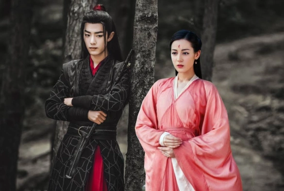 Кадр из дорамы Магистр дьявольского культа