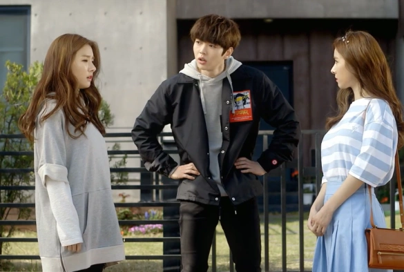 Кадр из дорамы Сокрушительный удар