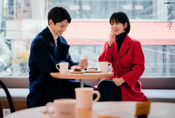 Кадр из дорамы Бойфренд