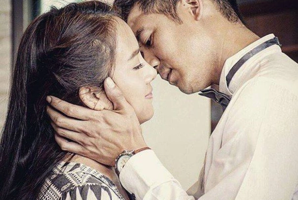 Кадр из дорамы Буря страсти