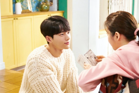 Кадр из дорамы Мяу, таинственный парень