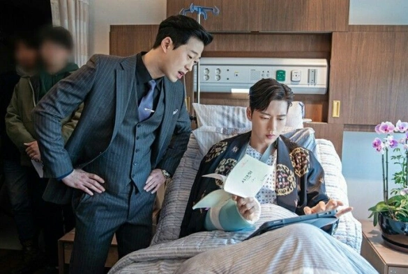 Кадр из дорамы Лес