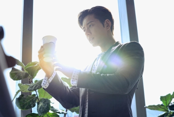 Кадр из дорамы Лес