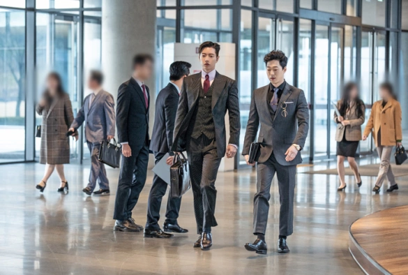 Кадр из дорамы Лес