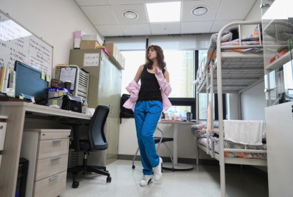 Кадр из дорамы Лес