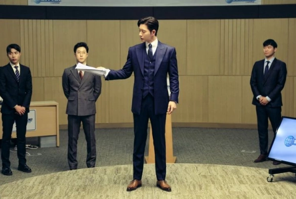 Кадр из дорамы Лес