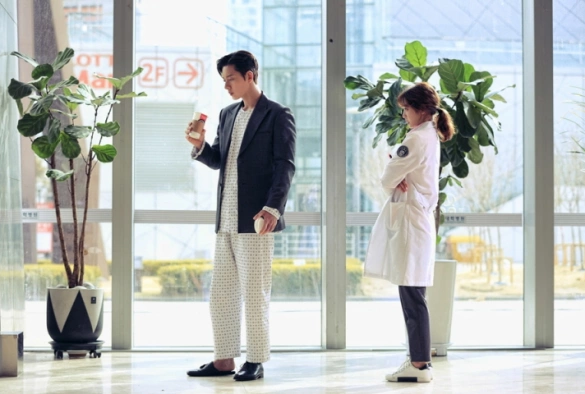 Кадр из дорамы Лес