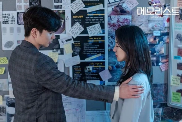 Кадр из дорамы Меморист