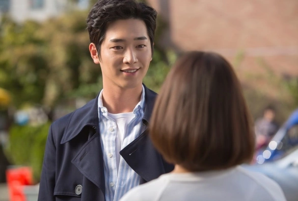 Кадр из дорамы Ты тоже человек?