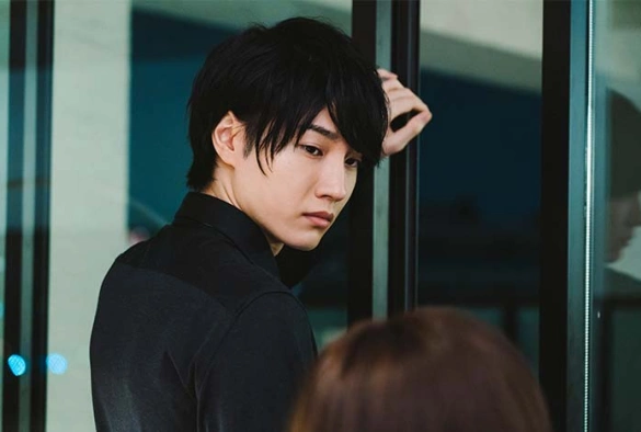 Кадр из дорамы Кофе и ваниль