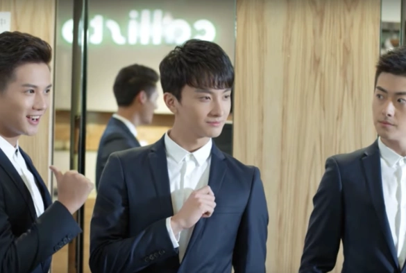 Кадр из дорамы Улыбнись