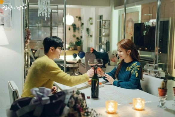 Кадр из дорамы Коснуться твоего сердца