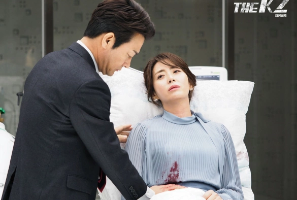 Кадр из дорамы К2 — телохранитель