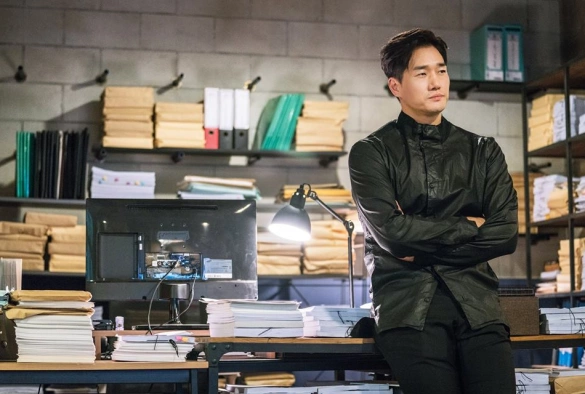 Кадр из дорамы Бешеный пёс