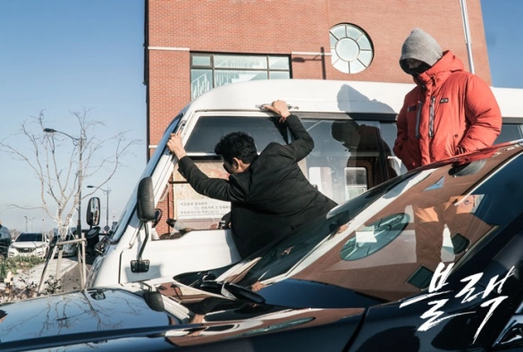 Кадр из дорамы Чёрный