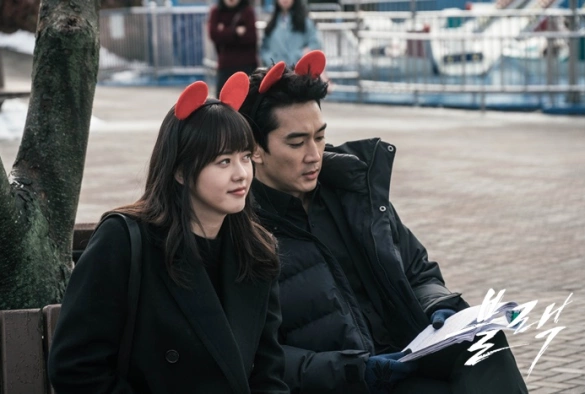 Кадр из дорамы Чёрный