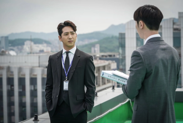 Кадр из дорамы Новый уровень