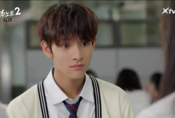 Кадр из дорамы Тетрадь мести