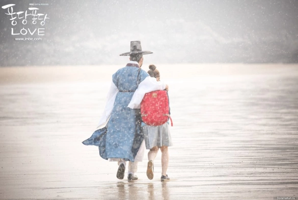 Кадр из дорамы Брызги любви