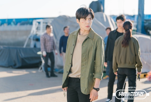 Кадр из дорамы Поймать призрака