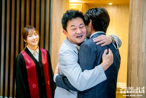 Кадр из дорамы Напарники / Парочка следователей 1 сезон