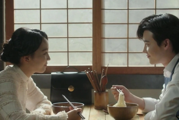 Кадр из дорамы Гимн смерти