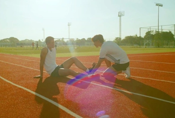 Кадр из дорамы Ты моё небо