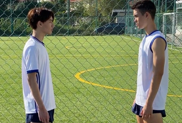 Кадр из дорамы Ты моё небо