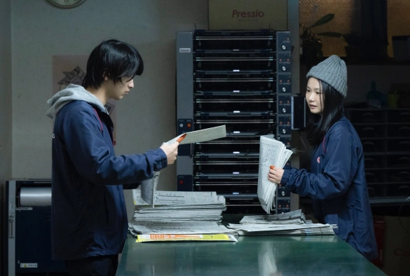 Кадр из дорамы Журналист