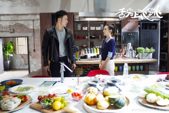 Кадр из дорамы Кухня купидона