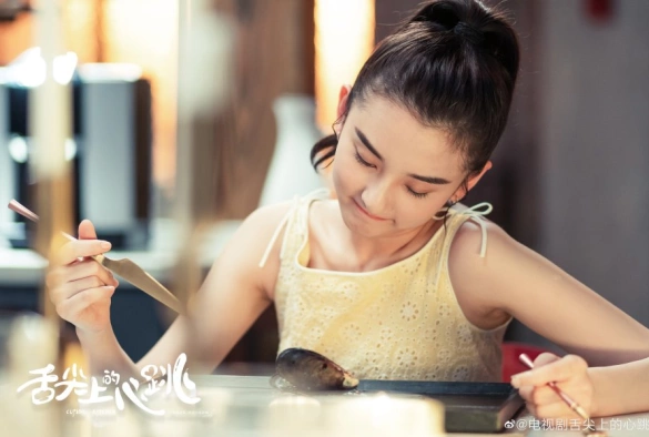 Кадр из дорамы Кухня купидона