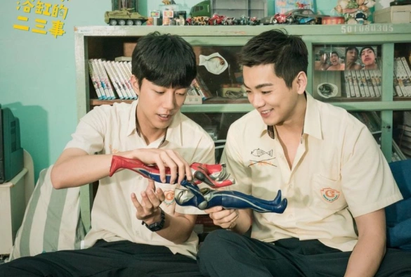 Кадр из дорамы Русал в моей ванной