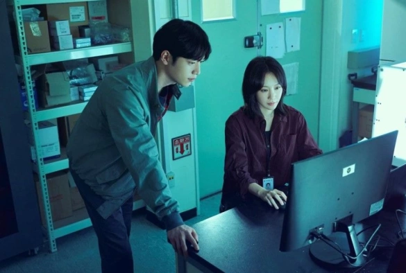 Кадр из дорамы Сетка