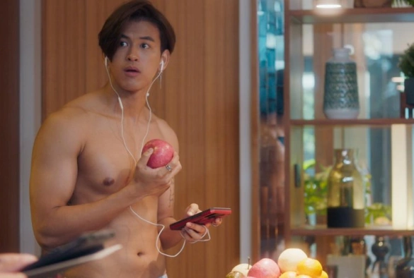 Кадр из дорамы Любовная сцена (тайская версия)