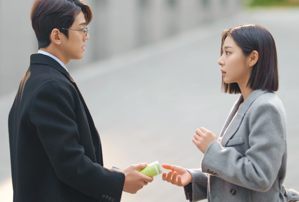 Кадр из дорамы Деловое предложение