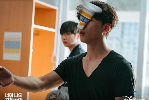 Кадр из дорамы Копы-новички