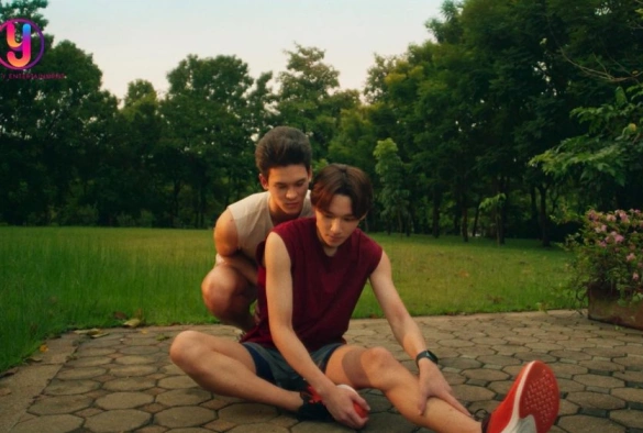 Кадр из дорамы Ты моё небо