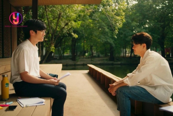 Кадр из дорамы Ты моё небо